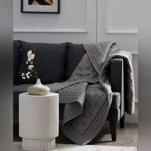 Donna Karan Home Essential Silky Quilted Throw 50" X 70"